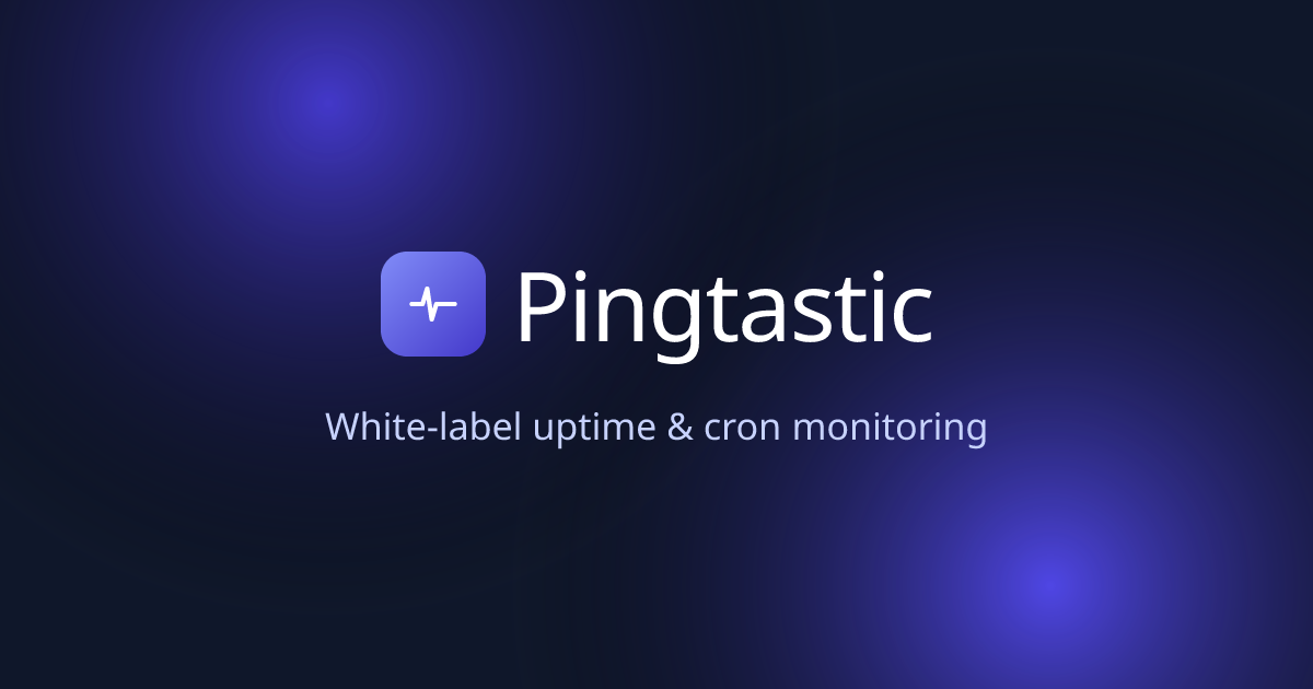 www.pingtastic.net image